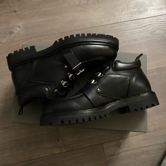 NWT All Saints Yarrow Military boots - Picture 4 of 5